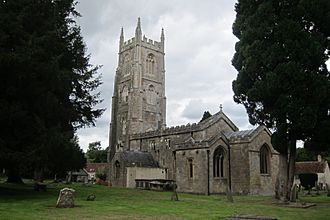 Church of St Peter and St Paul, Kilmersdon from the south