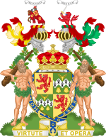 Coat of Arms of Alexander Duff, 1st Duke of Fife.svg