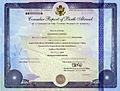 Consular Report of Birth Abroad of a Citizen of the United States of America
