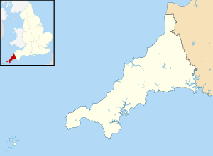 Cornwall UK district map (blank).svg