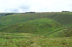 Cow Castle Iron Age fort,Simonsbath,Somerset. - geograph.org.uk - 266665.jpg