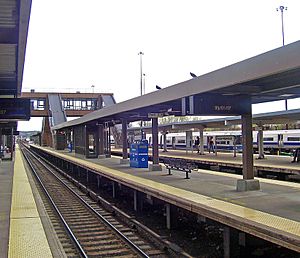 Croton-Harmon platform view