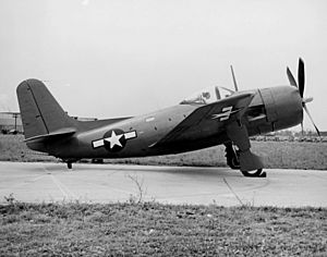 Curtiss XBT2C-1 on the ground c1945.jpg