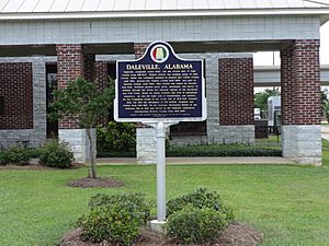 Daleville historical marker