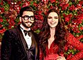 Deepika Padukone and Ranveer Singh reception