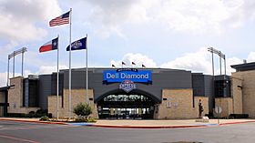 Dell Diamond baseball stadium in Round Rock