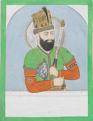 Depiction of Shah Mahmud Durrani