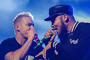 Diplo and Walshy Fire of Major Lazer @ Flow 2015