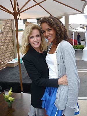 Donna Mills and her daughter Chloe