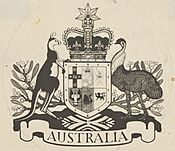Eileen Mayo proposed Australian coat of arms (1955)