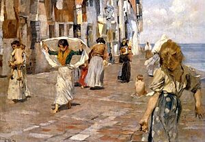 Ettore Tito - Chioggia 1898