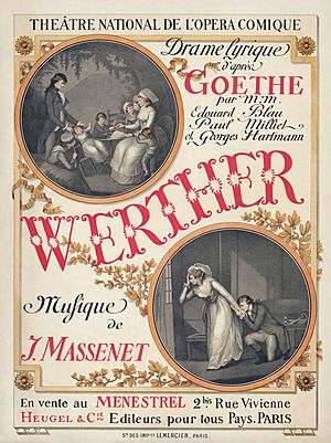 Eugène Grasset - Jules Massenet - Werther