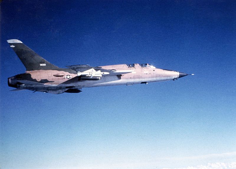 F-105F 355th TFW with AGM-45