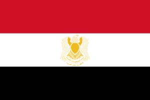 Flag of Egypt 1972