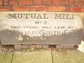 Foundation stone - geograph.org.uk - 283128