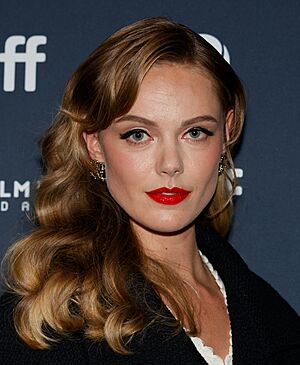 Frida Gustavsson at the 2024 Toronto International Film Festival (cropped2).jpg