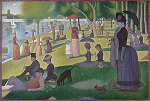 Georges Seurat - Un dimanche après-midi à l'île de la Grande Jatte
