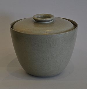 Heath ceramics covered jar