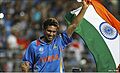 Historic Moment during 2011 Cricket World Cup
