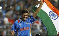 Historic Moment during 2011 Cricket World Cup