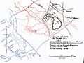 Hohenzollern Redoubt October 1915 map