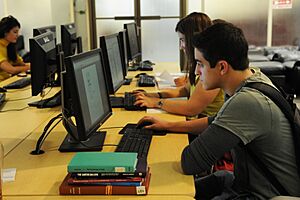 Howard Tilton Library Computers 2010