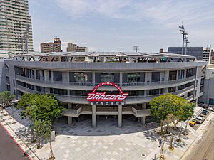 Hsinchu Baseball Stadium front