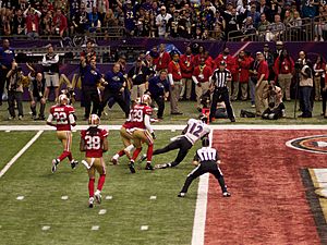 Jacoby Jones Touchdown Super Bowl XLVII