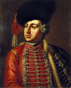 James Thomson David Garrick as Tancred 1752 VA