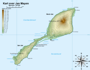 Jan Mayen topography no