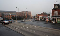 Junction of Nottingham Road with Mansfield Road - geograph.org.uk - 639647