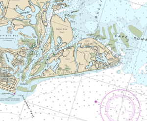 Kice Island chart