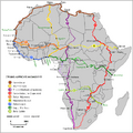 Map of Trans-African Highways