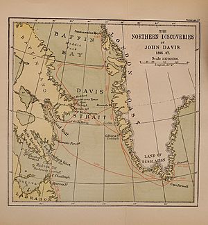 Markham Davis Strait map