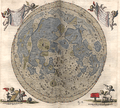 Moon by Johannes hevelius 1645