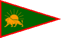 Mughals war Flag