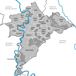 Municipalities in HOL