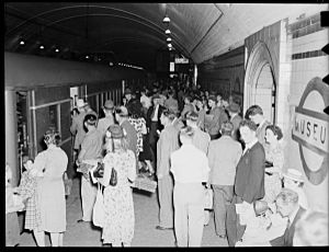 Museum Station, Sydney, 1940s