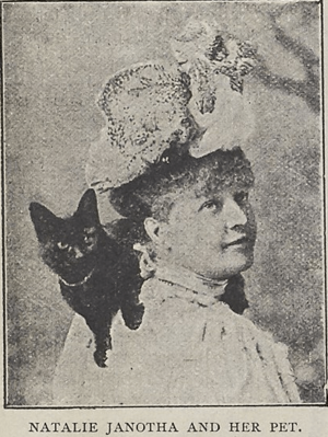 Natalia Janotha and Prince White Heather