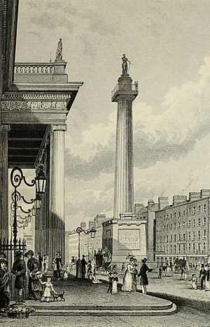 Nelson Pillar, 1830