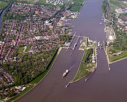 Nord-Ostsee-Kanal Brunsbüttel