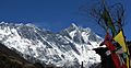 Nuptse Ridge ,Everest,Lhotse and Lhotse Shar peaks