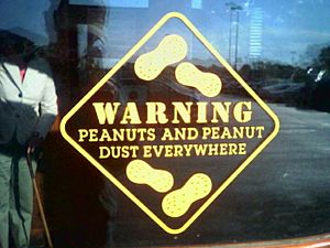 Nut warning 1