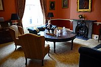 One of the rooms at No. 6, Kildare Street, the Royal College of Physicians of Ireland in Dublin