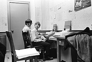 Paul Allen and Bill Gates at Lakeside School in 1970