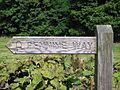 Pennine Way Sign Andh