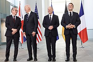Prime Minister Keir Starmer attends Quad meeting in Germany (54075588106)