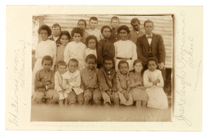 Queensland State Archives 3530 Children attending Joskeleigh Provisional School c 1915