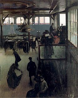 Ramon Casas i Carbó, 1890-91 - Baile en el Moulin de la Galette