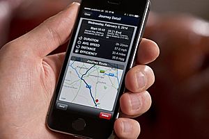 Range Rover mapping app